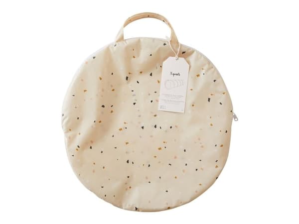 3 Sprouts Legetunnel, Terazzo/beige