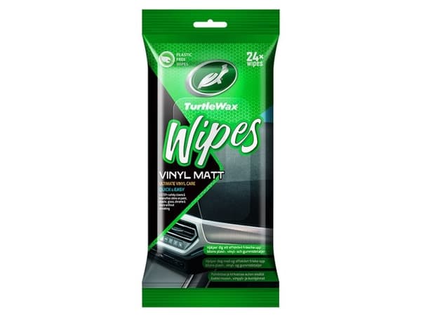 Turtle Wipes Vinyl Mat Flatpack 24 stk.