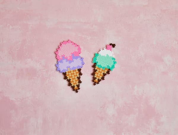 Plus-Plus Puzzle By Number Ice Cream Cones 250pcs