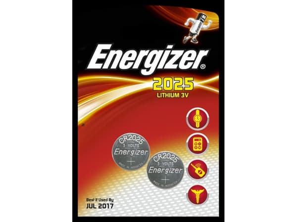 Energizer CR2025 engångsbatteri för hushåll 638708, litium