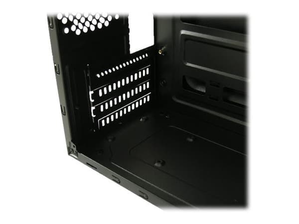 LC-Power 2015MB, Metall, Svart, Micro-ATX, Mini-ITX