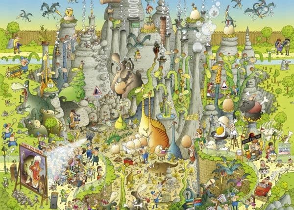 Heye Puzzle 29727, 1000 stykker, Kunst
