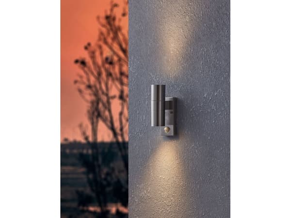 EGLO RIGA 5 UDE VÆG SENSOR 2X3W IP44 RS