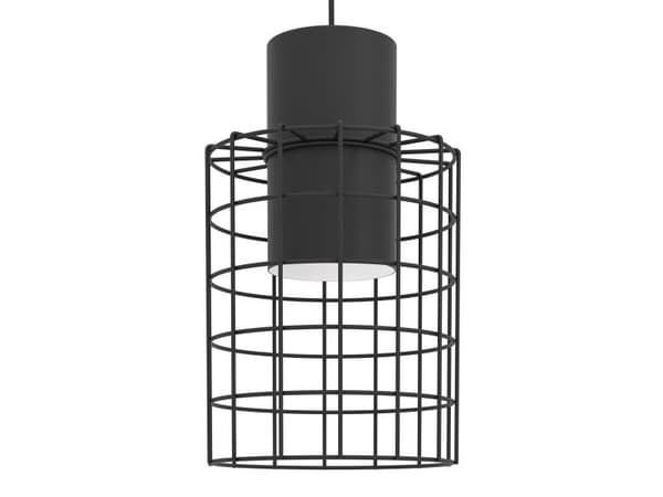 EGLO MILLIGAN pendellampe E27 Ø200 sort