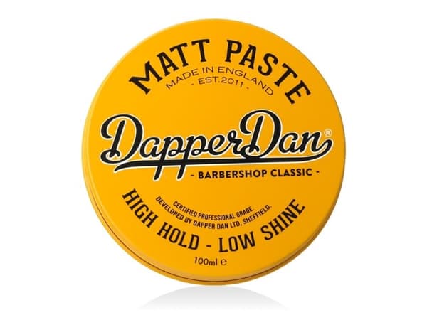 Dapper Dan Matt Paste Pasta High Hold  Low Shine 100ml