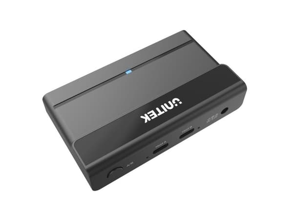 Unitek KVM Switcher - Switch - 4 x SuperSpeed USB 3.0 - stasjonær