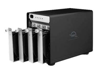 OWC ThunderBay 4 - Harddiskarray - 4 brønner (SATA-600) - Thunderbolt 3 (ekstern)