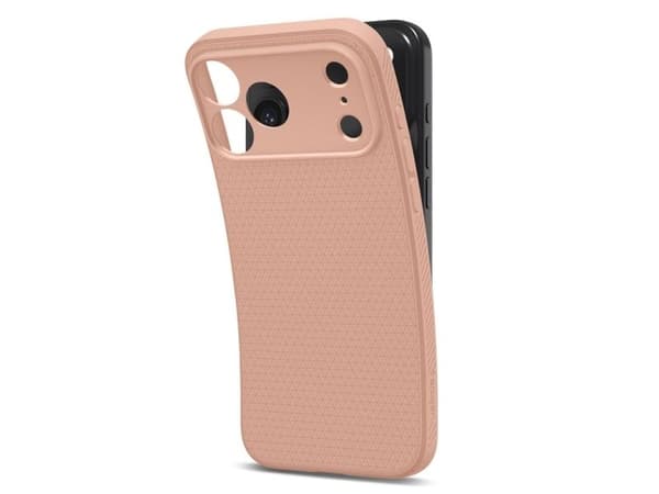 Spigen Liquid Air-etui til iPhone 17 Pro – titanrosa