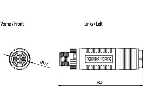 Siemens 6GK19010DB506AA8 8 stk