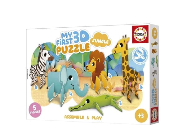 Educa 3D-pussel Kids Baby Jungle