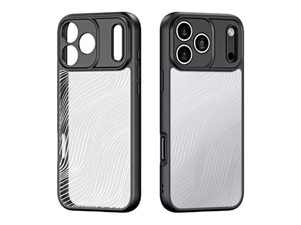 Kotelo Dux Ducis Aimo na iPhone 17 Pro - musta