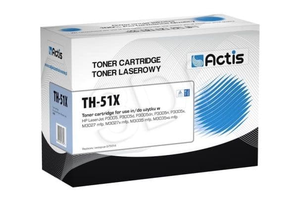 Actis TH-51X, 13000 sider, Sort, 1 stykker