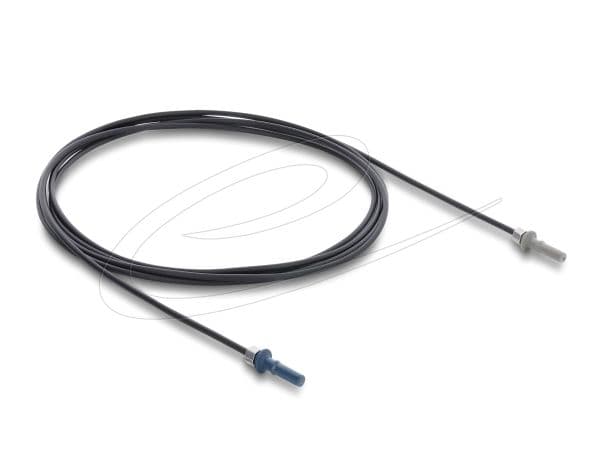 DeLOCK 91034, Musta, Harmaa, Sininen, Monitila, 2 m, 1 kpl