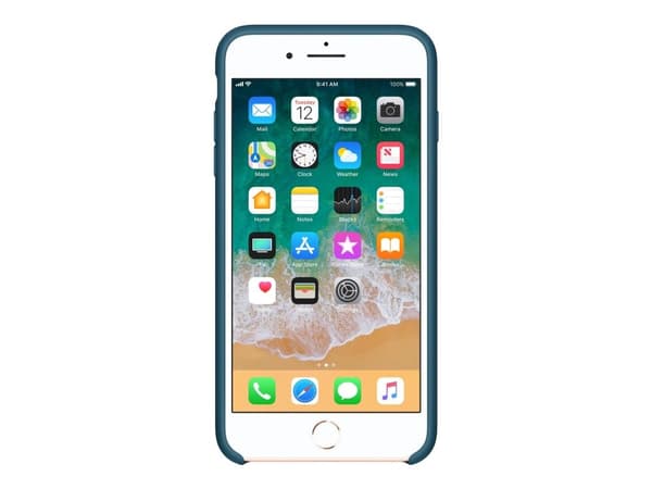 Apple - Skydd för mobiltelefon - silikon - kosmosblå - för Apple iPhone 7 Plus