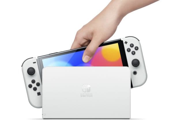 [OUTLET] - Nintendo Switch OLED - Spelkonsol - Full HD - vit