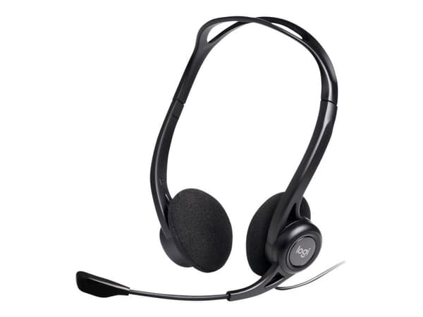 Logitech PC Headset 960 USB - Headset - på örat - kabelansluten