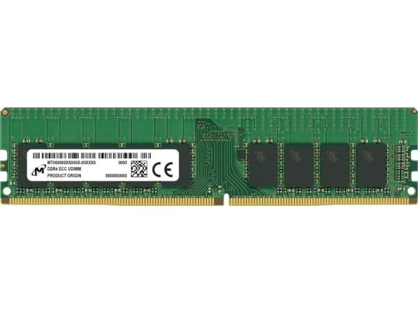 DDR4 ECC UDIMM 32GB 2Rx8 3200