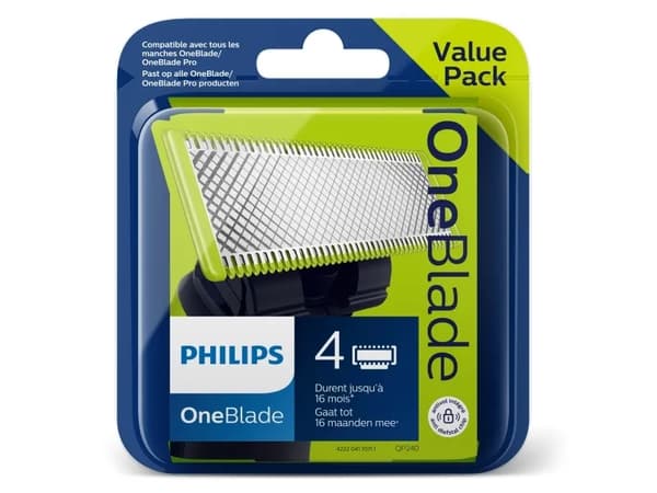 Philips OneBlade QP240 Udskiftningsskær - 4 stk.
