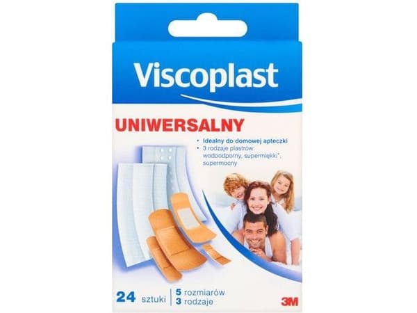 Viscoplast universelt plaster-sett - ulike størrelser