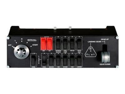 Logitech Flight Switch Panel - Instrumentpanel for flyvningssimulator - kablet - for PC