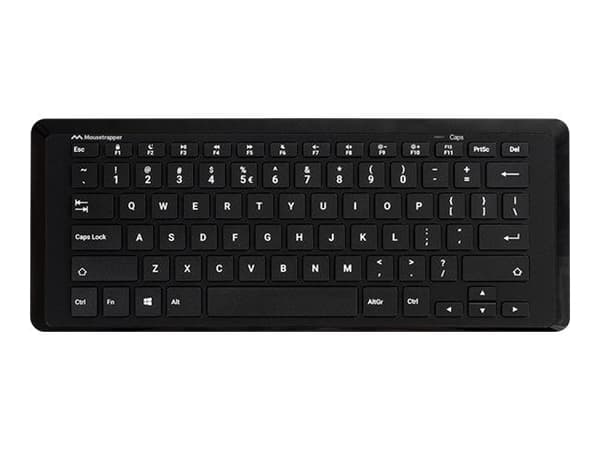 Mousetrapper Type Mini - näppäimistö - kompakti - langaton - Bluetooth - QWERTY - UK