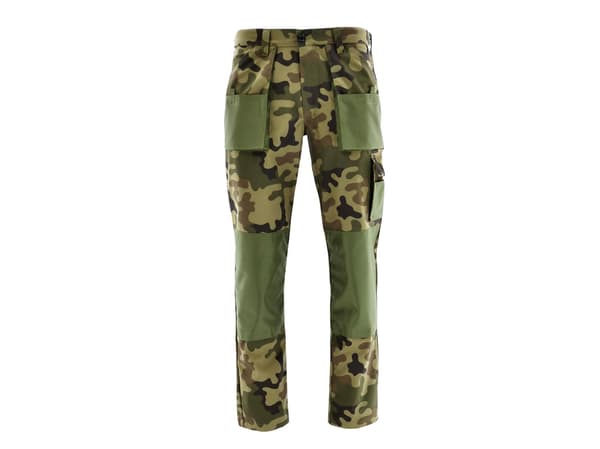 Arbeidsbukse Sara Workwear, grønn, bomull/polyester, L