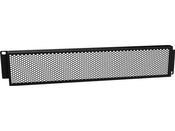 Caymon 19" dekklplate 2U perforert (BSG02H)