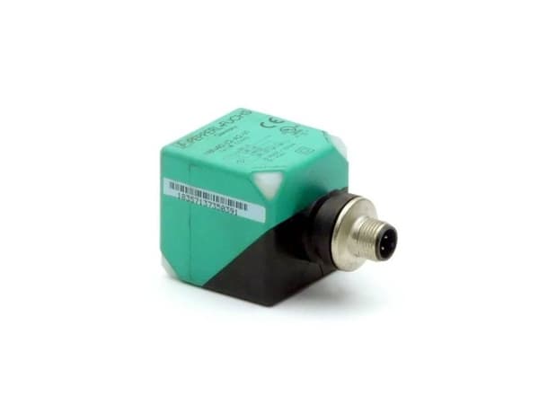 Pepperl+Fuchs induktiv närhetssensor 40×40 mm ej flush PNP NBN40-L2-A2-V1