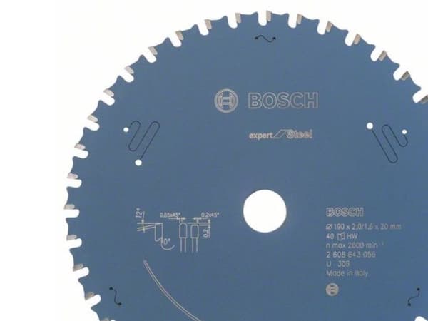 Bosch PYÖRÖRENGAS EXP TERÄS 190X20MM 40T