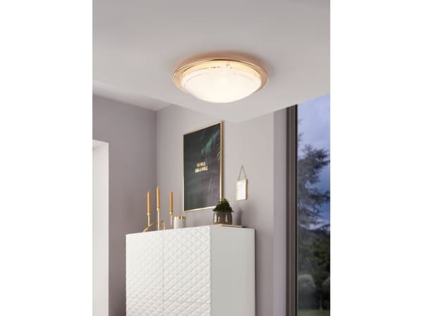 EGLO PLANET 1 PLAFOND Ø290 MESSING
