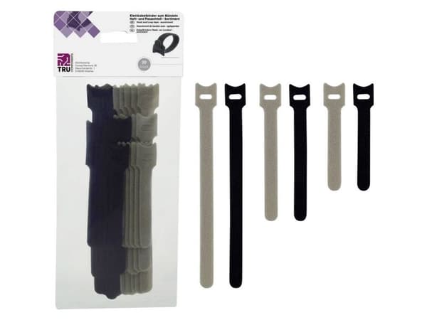 TRU COMPONENTS 30S014 Burrebånd sortiment 30 stk