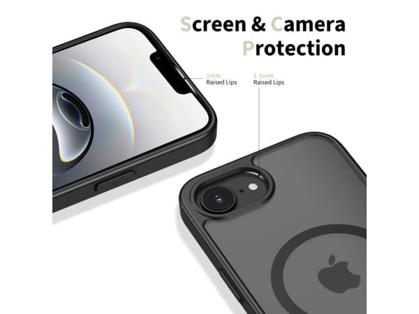 Tech-Protect BasicMag MagSafe-skal för iPhone 16e / 17e - Svart