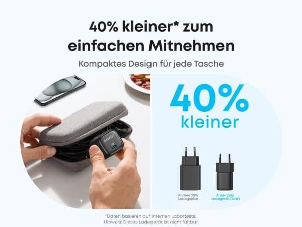 Anker A2698G11, Sisätila, USB, musta
