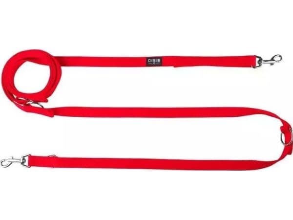 Chaba Chaba Koiran hihna Punainen Pidennetty 16mm/4m