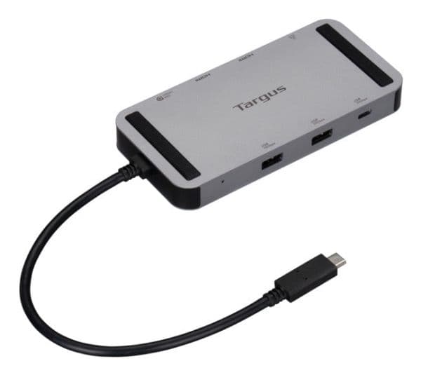 Targus - Dokkingstasjon - USB-C / USB4 / Thunderbolt 3 / Thunderbolt 4 - 2 x HDMI, USB-C - 1GbE