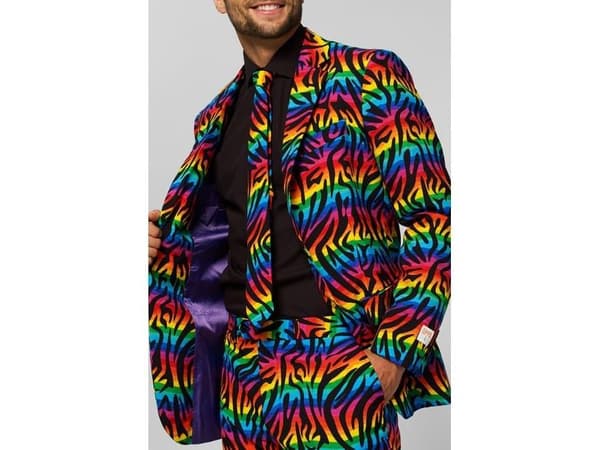 OppoSuit Wild Rainbow vuxendräkt