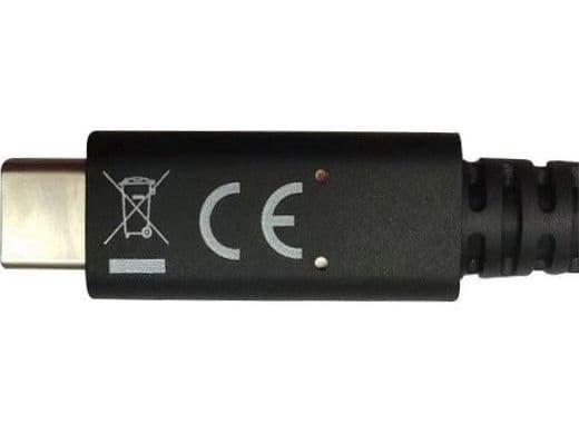 Techly ICOC MUSB40-CMCM08, 0,8 m, USB C, USB C, USB4 Gen 3x2, 40 Gbit/s, Sort