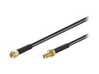 MicroConnect - Forlængerkabel til antenne - SMA han til SMA hun - 5 m