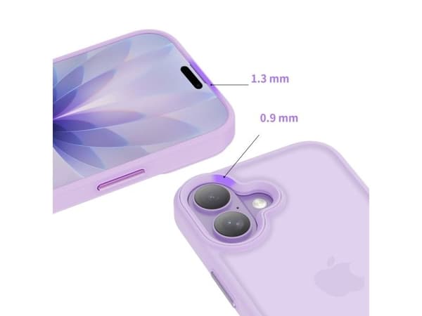 Tech-Protect MagMat iPhone 17 Case - Purple