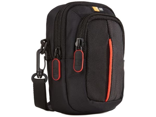 Case Logic Advanced Point and Shoot Camera Case - Eske for kamera - polyester - svart