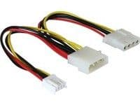 DeLOCK Y-cable power, 0,25 m