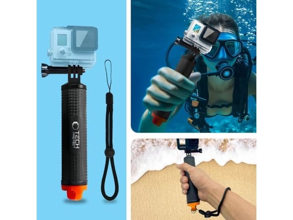 PGYTECH TECH-PROTECT GA100 flytande handgrepp för GoPro / DJI BLACK