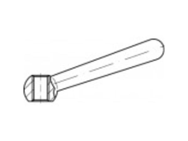 TOOLCRAFT Stål 105338 10 stk