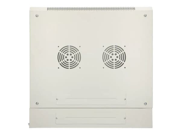 Extralink AZH - Rack skåp - svängtyp - väggmontering - grå - 9U - 19"