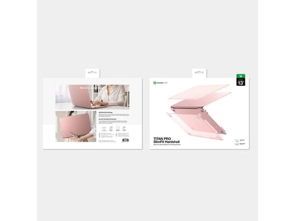 Amazingthing hardshell-etui til MacBook Neo 13" - rosa