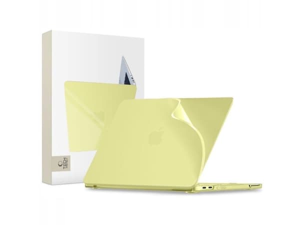 Tech-Protect softshell-etuiet MacBook NEO 13 2026 matt citrus