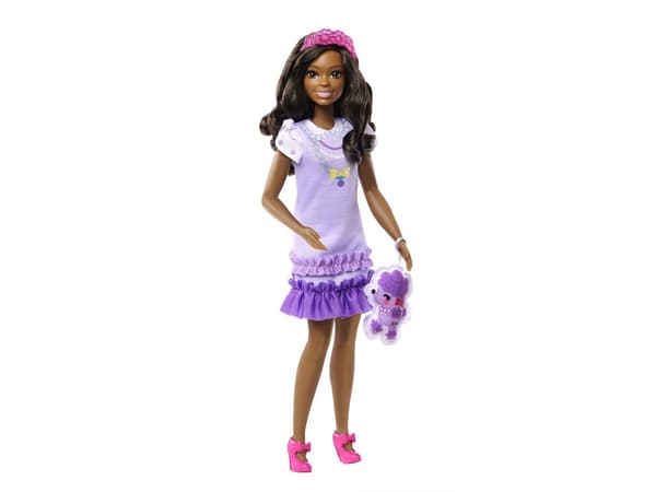 Barbie My First Barbie Core-nukke Musta