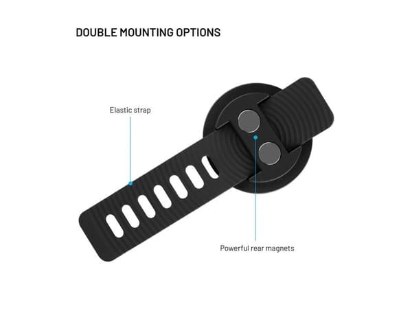 FIXED MagGrip Active - Magnetisk holder for mobiltelefon - svart
