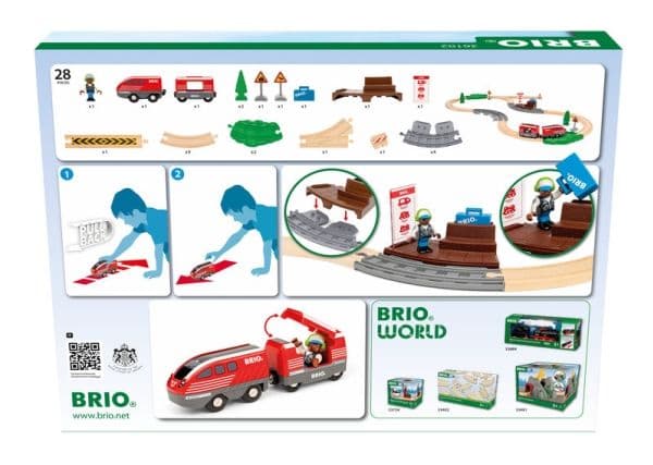 BRIO 36102 Pull Back Trainset