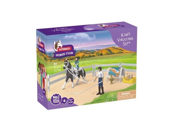 Schleich Kim's Vaulting Set